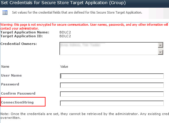 sharepoint external data secure store 1